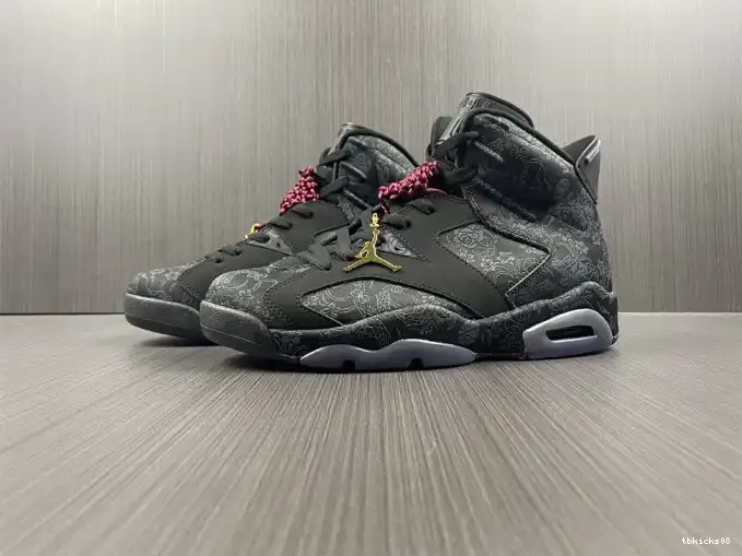 TBkick SD 6 (W) Black Jordan Triple Retro DB9818-001 0612